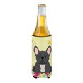 thumbnail image 2 of Carolines Treasures BB6014MUK Easter Eggs French Bulldog Black Michelob Ultra Hugger for Slim Cans, 2 of 3