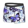 thumbnail image 2 of Disketp Butterflies Men'S Boxer Briefs,Soft And Breathable Cotton Underwear With Comfortflex Waistband, 2 of 9
