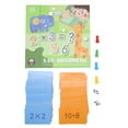 thumbnail image 1 of Tablero de conteo matemático, tablero de suma y multiplicación, tablero de suma y multiplicación lógica, tablero de juego de matemáticas de respuesta rápida, 1 of 12