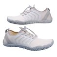 thumbnail image 1 of Zapatos de vadeo unisex de goma suave para vadear en la playa (41 blanco gris) Ndcxsfigh Tenis De Mujer Tenis De Hombre, 1 of 9