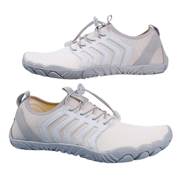 Zapatos de vadeo unisex de goma suave para vadear en la playa (45 blanco gris) Ndcxsfigh Tenis De Mujer Tenis De Hombre