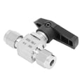 thumbnail image 3 of Válvula de acero inoxidable 304 Control de flujo de aguja de alta presión para agua gas líquido SS‑44S6Ф6, 3 of 9