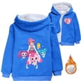 thumbnail image 1 of Tini Ping - Chaquetas cálidas de felpa para niñas Ropa gruesa de invierno Sudadera con capucha y cremallera Disfraz navideño para niños zhangyuxiang LED, 1 of 2