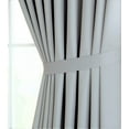 thumbnail image 2 of Warm Home Designs Extra Large 2 Grey Room Divider Curtains 108" W x 120" L Each with 2 Matching Tie-Backs. N L Grey Wall 120, 2 of 5