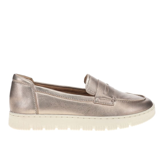 Easy Spirit Womens Karin Metallic Slip On Loafers Casual Shoes