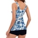 thumbnail image 4 of Trajes de baño de dos piezas para mujer Traje de baño con control de barriga Tankini Ropa de playa Traje de baño Fridja  nalpqowj54704, 4 of 4