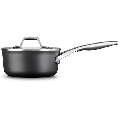 

Premier Hard-Anodized Nonstick Cookware 1.5-Quart Sauce Pan with Cover
