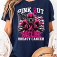 thumbnail image 3 of Pink Out Tackle Football Breast Cancer Awareness Men Boys T-Shirt Unisex, Sizes S-5XL - Gategoo, 3 of 5