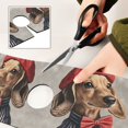 thumbnail image 6 of Yayeee Faucet Mat for Kitchen Sink 14.7" Diatomite Long Splash Guard Pad, Gray Dog Artist, 2 Pack, 6 of 7