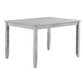 thumbnail image 2 of Benjara Charlotte 5 Piece Dining Table and Chairs Set, Wood, Farmhouse, White, 2 of 5