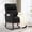 Black, variant on AUNEKIV Rocking Chair Nursery, Upholstered Accent Rockers, Nursing Glider Chairs for Bedroom, Grey