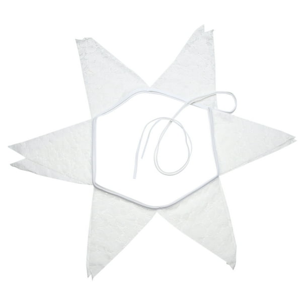 3.2m Bunting Streamers Banderas triangulares plegables reutilizables para decoración interior al aire libre