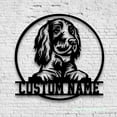 thumbnail image 4 of Craftnamesign Custom German Wirehaired Pointer Metal Sign LED Light, GWP Dog Sign, Dog Metal Sign, 4 of 5