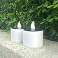 thumbnail image 6 of YIEMEEN Solar Powered LED Candle Light Yellow Flicker Lamp Festival Wedding Romantic, 6 of 13