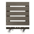 thumbnail image 4 of Wagner 15.4" Taupe Square WPC Plant Caddy, 4 of 6