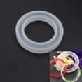 thumbnail image 1 of Moule Rond en Silicone pour Résine, Bracelet Courbe Fait Main, Fabrication de Bijoux, Bricolage, 1 of 1