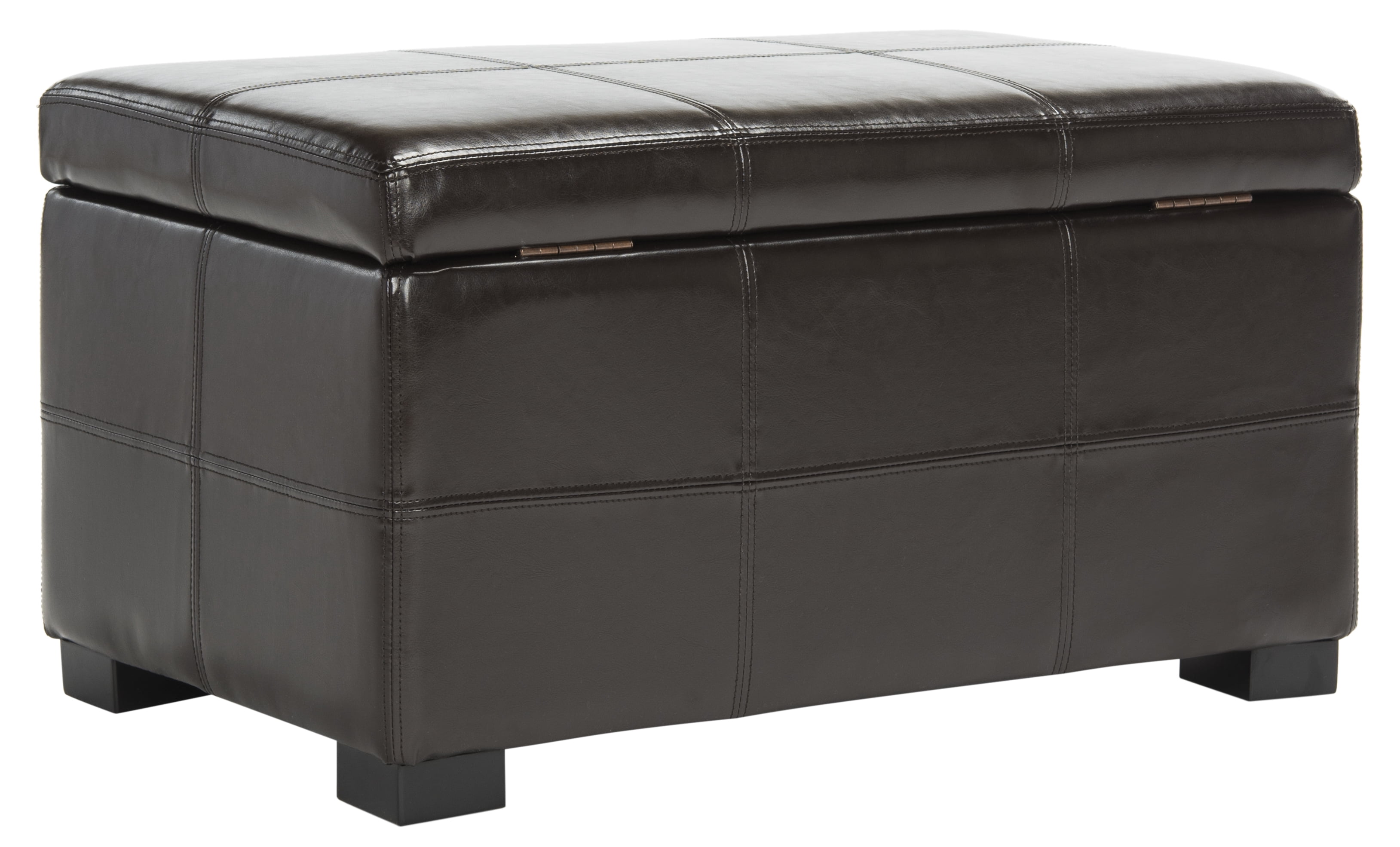 Safavieh Madison Small Rustic Solid Upholstered Storage Bench
