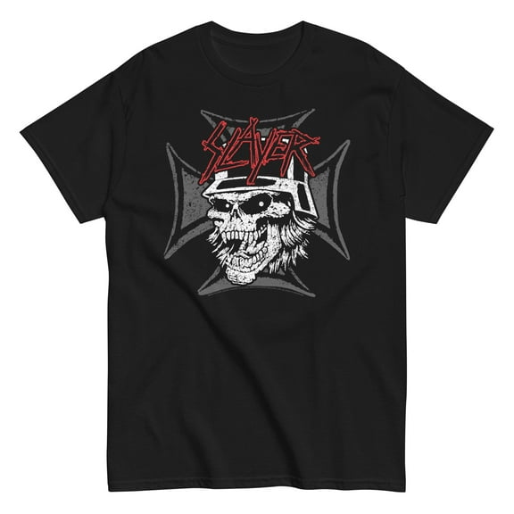 Slayer - Sticks and Skulls Unisex T-Shirt - Black - Small