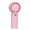 Pink, variant on mdesiwst Mini Handheld Fan High Speed Wind USB Rechargeable Summer Cooling Fan Portable Outdoor Travel Small Personal Fan