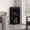 Black, variant on 46-Inch Tall 3-Tier Corner Bar Cabinet for Dining Room Provides Stable Storage