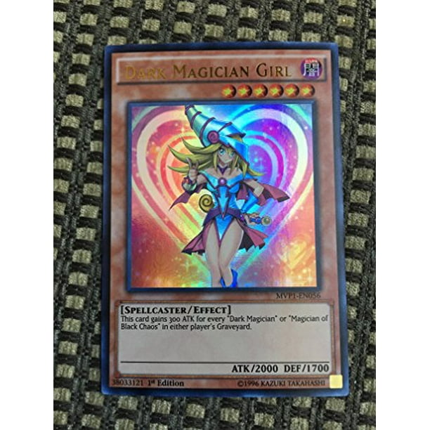 Yu Gi Oh Yu Gi Oh Dark Magician Girl Mvp1 En056 The Dark Side Of Dimensions Movie Pack 1st Edition Ultra Rare Tabletop Game Walmart Com