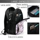 thumbnail image 4 of Easygdp Owl And Floral Mochila para Laptop de Viaje con Puerto USB, Mochila para Laptop con Puerto de Carga USB para Mujeres y Hombres, 4 of 7