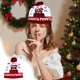 thumbnail image 1 of Gorro Navideño de Punto con Luces Led y Pompón de Papá Noel | Gorro de Lana Cálido para Invierno con Protección para Los Oídos | Gorro Multicolor con Luces Navideñas para Regalar En Fiestas Navideñas, 1 of 6