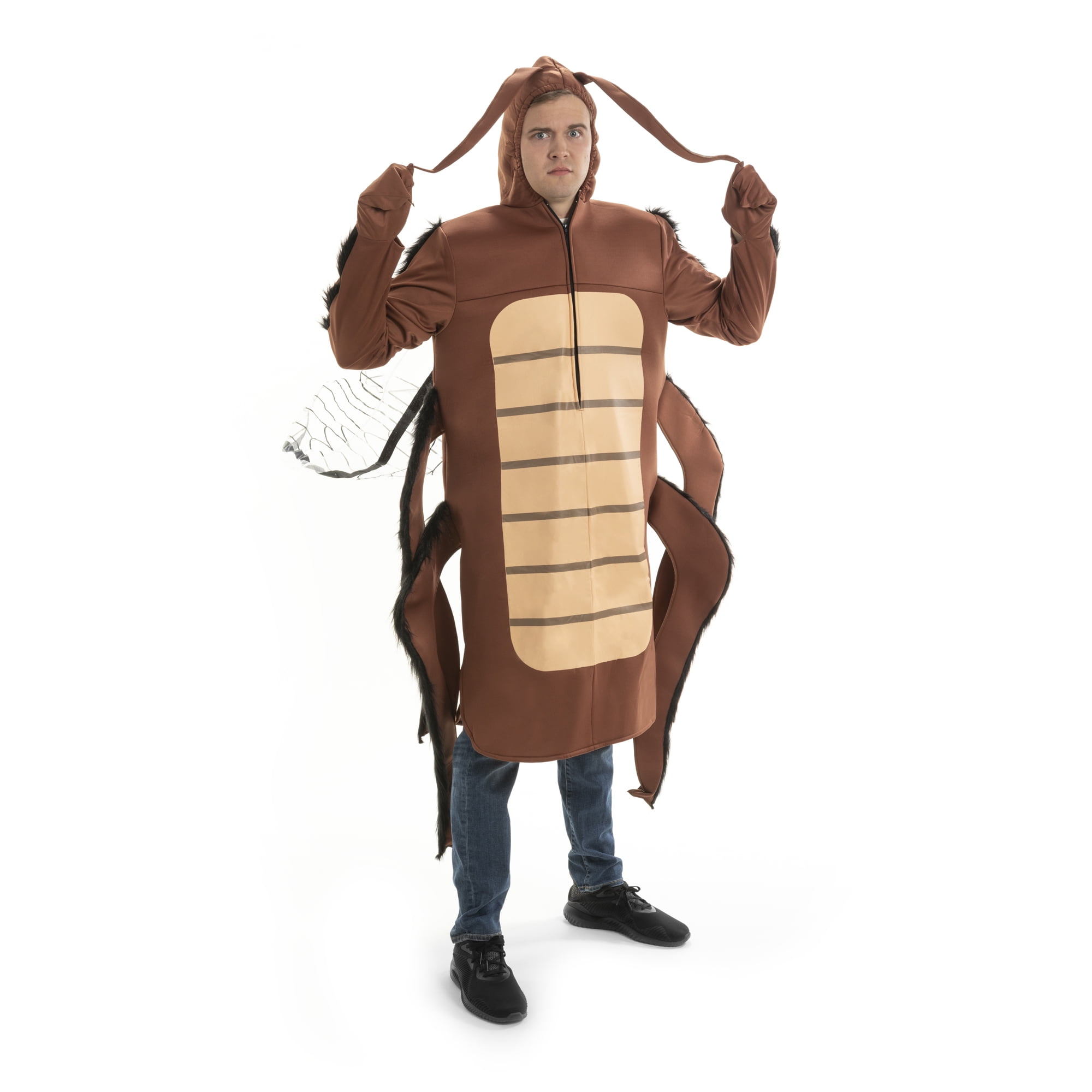 Roach Costume Adult Cockroach Funny Halloween Fancy Dress