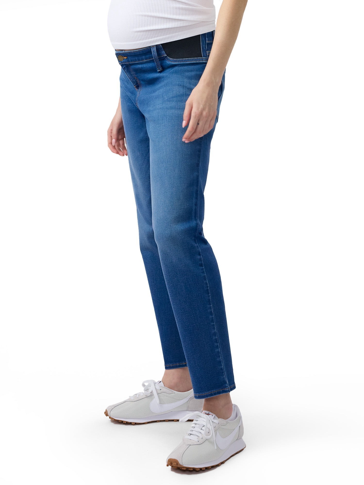 Ingrid & Isabel For Every Belly Women's Maternity Straight Jeans, Sizes XS-XXL