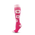 thumbnail image 4 of EOYWHK Compression Socks for Men 20 30 mmHg Running Hiking Athletic Socks Moisture Support Knee High Comfort Pink L, 4 of 5