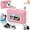 Pink, variant on Mini Digital Camera, 2MP Portable Keychain Camera, 1080P Small Camera with 16GB Card, Long Battery Life, Gifts for Kids, Teens, Adult