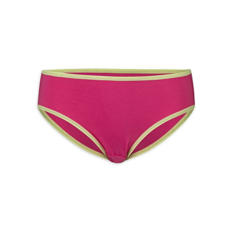Gildan Girls Underwear, 18 Pack Bikini Cotton Panties, Size 16 
