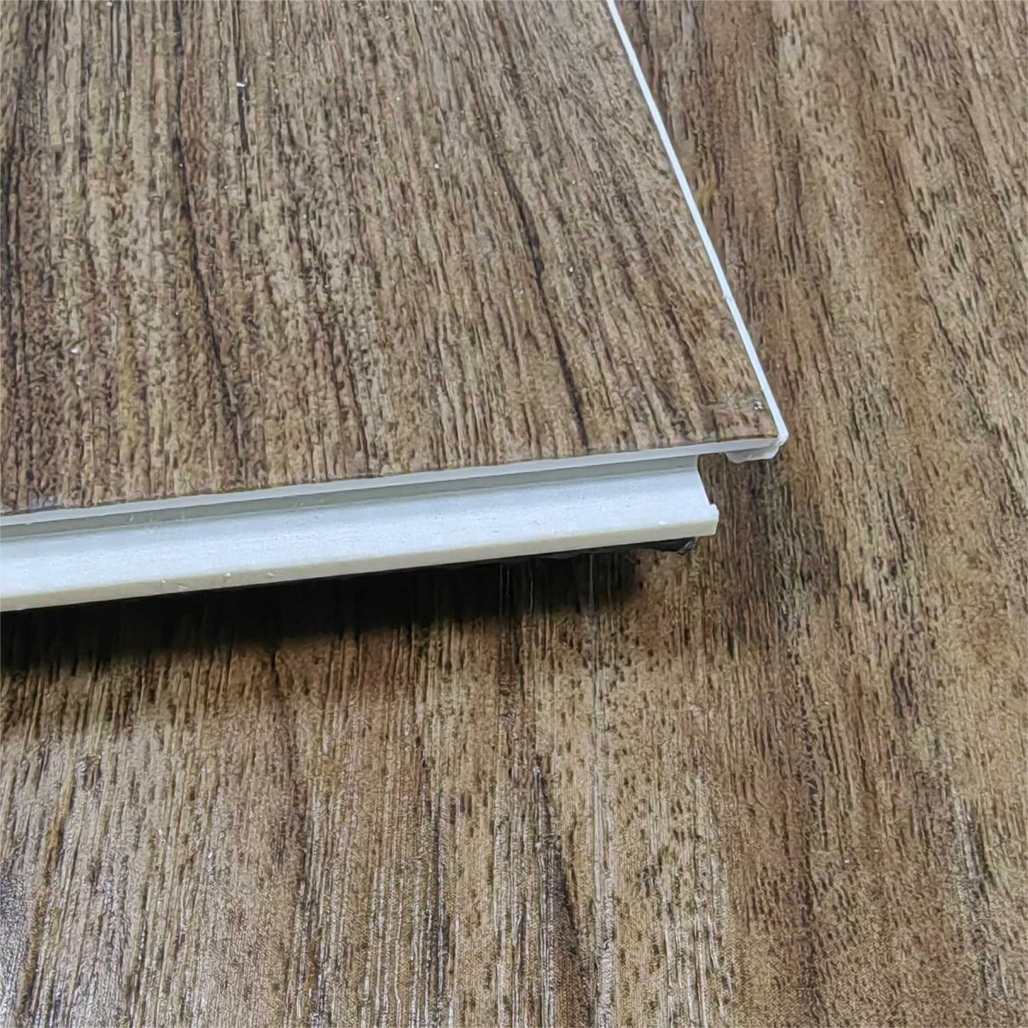 Elegant Kitchen and Bath Luxury Vinyl Flooring 7 x 48 x 5.5mm 12 mil in Walnut Oak