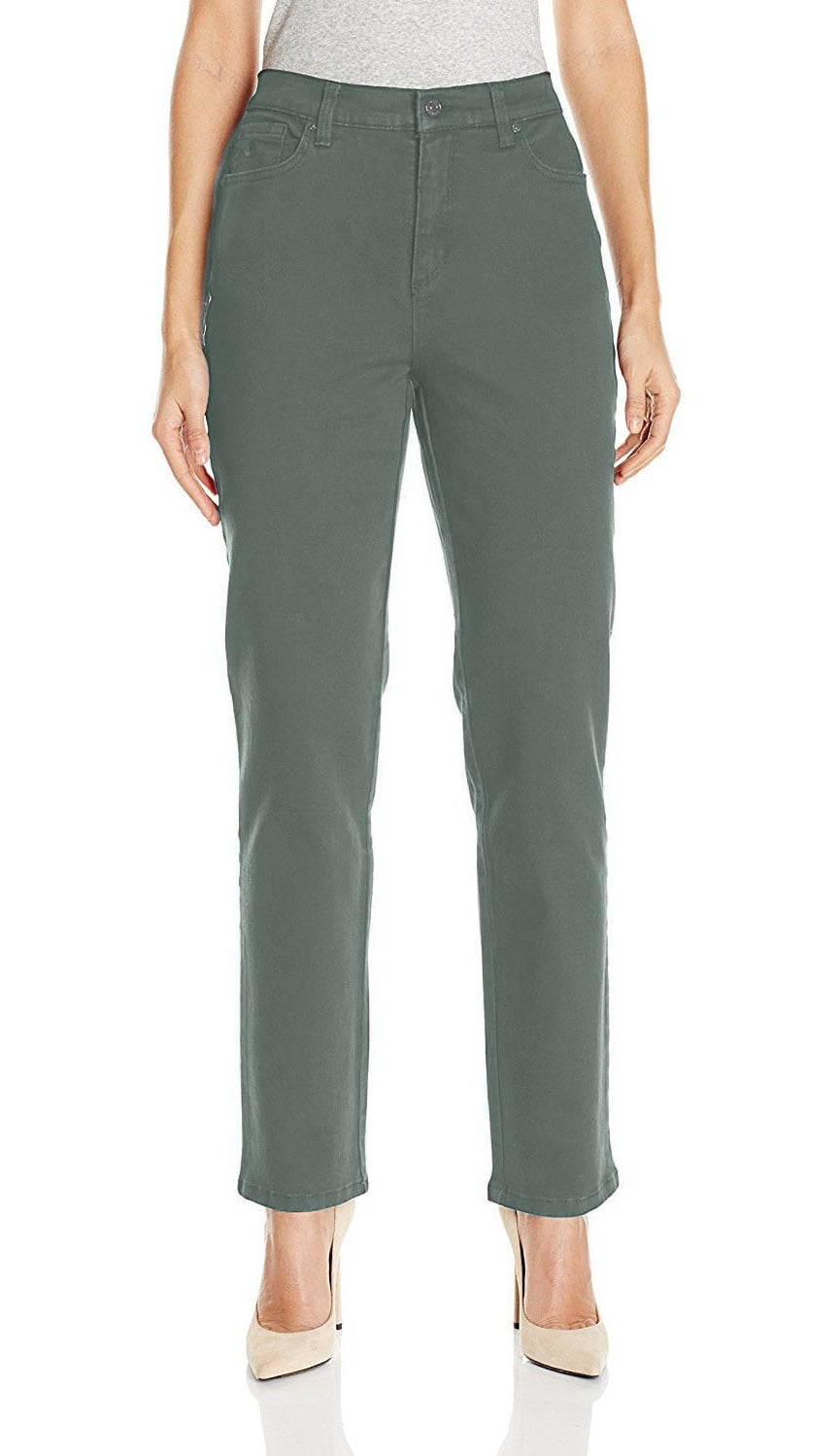 plus size gloria vanderbilt amanda classic tapered trouser pants