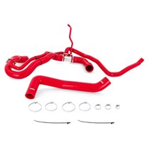 Mishimoto MMHOSE-DMAX-17RD Silicone Coolant Hose Kit, fits Chevrolet/GMC 6.6L Duramax 2017-2019, Red