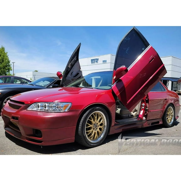 Vertical Doors Inc VDCHA98024D Lambo Vertical Door Kit Compatible with 1998-2002 Honda Accord 4-Door