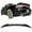Matte Black, variant on Ikon Motorsports Compatible with 15-23 Dodge Charger Rear Trunk Spoiler Wing Lip ABS Matte Black V3 Style