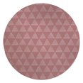 thumbnail image 1 of Triangular Prism Dusty Rose Area Rug by Kavka Designs, 1 of 3