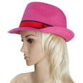 thumbnail image 4 of Strone All Season One Size Fits Most Womens Straw Hat, 4 of 4