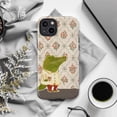thumbnail image 5 of Cute Crocodile Flower Phone Case, Vintage Floral Aesthetic Alligator Phone Cover for iPhone 17 16 15 14 13 12 11 Pro Plus Mini, 5 of 6