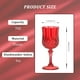 thumbnail image 2 of Vasos de plástico para vino HTTBEIZI, rojo oscuro, 210 ml, 24 unidades, 2 of 6
