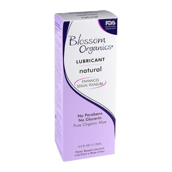 Blossom Organics Natural Water Based Lubricant 2.5oz