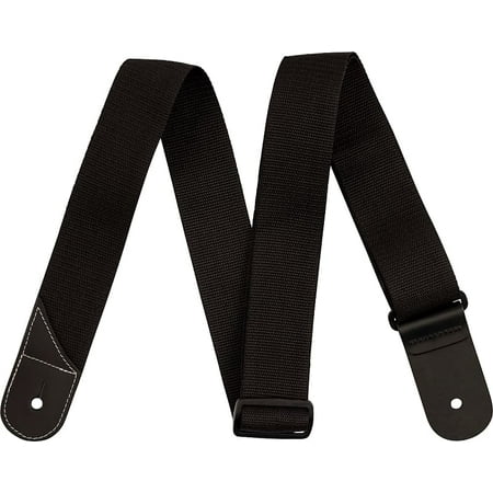 Jackson Polyester Shark Fin Guitar Strap - BLACK, #299-7474-002