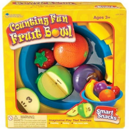 Learning Resources Counting Fun Fruit Bowl