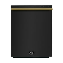 Forno FDWBI806724B 49 dBA Black Top Control Dishwasher