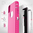 thumbnail image 3 of IBAOLEA Étui Compatible avec iPhone 11, Étui Antichoc Robuste Rose, 3 of 7