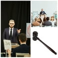 thumbnail image 3 of TEHAUX Gavel Wood Hammer Coffee 1Pack For Auctioneer Events, 3 of 8