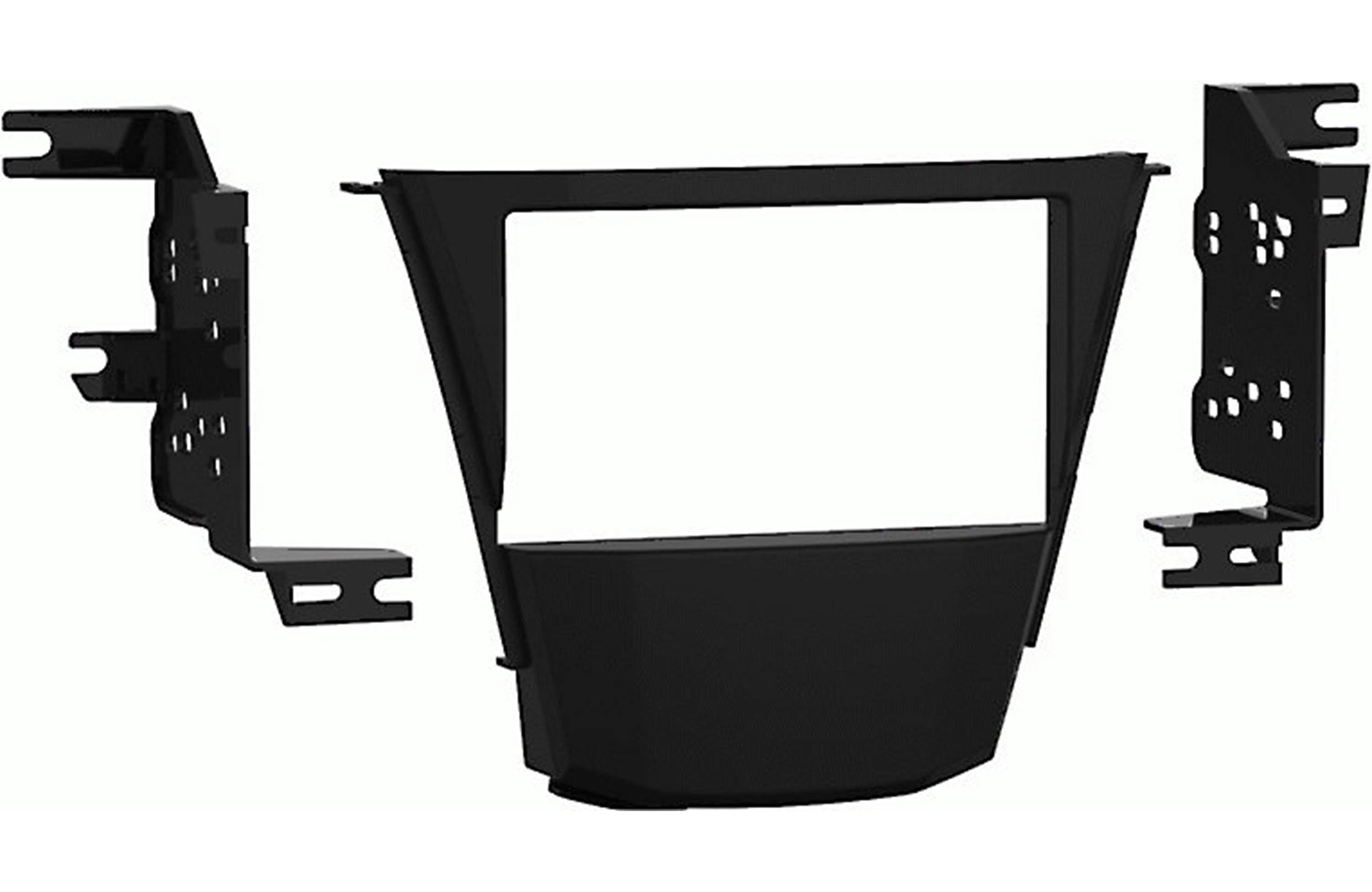 Double Din Dash Kit For 2001-2007 Dodge Caravan / Chrysler Town & Country – Black Trim