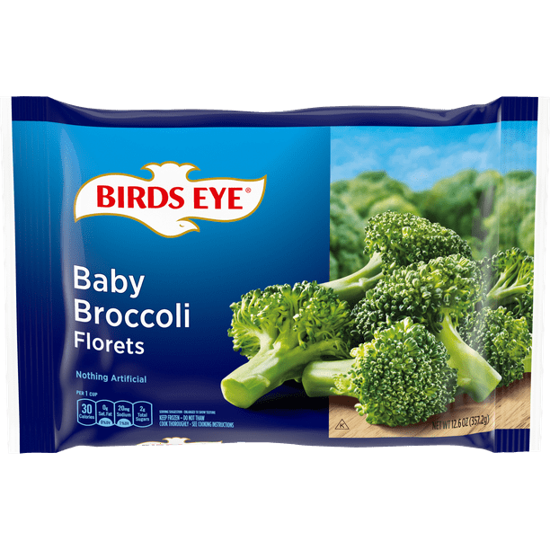 Birds Eye Baby Broccoli Florets, Frozen Vegetables, 12.6 OZ Walmart