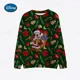 thumbnail image 3 of Suéter navideño de pareja de Mickey Mouse con dibujos animados de Disney Suéter fino de otoño para mujer/hombre Ropa de mujer de los años 90, 3 of 5
